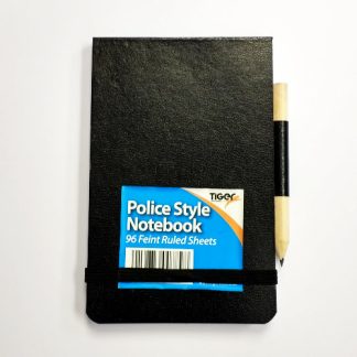 POLICE NOTEBOOK & PENCIL BLA, Notebooks & Pads