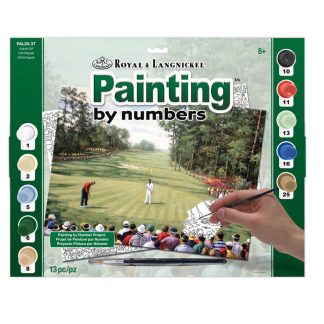 Painting By Numbers Augusta Golf Scene, Art Activities