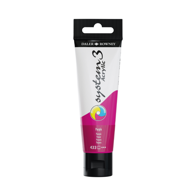 SYS 3 59ML PURPLE, Acrylic Paints