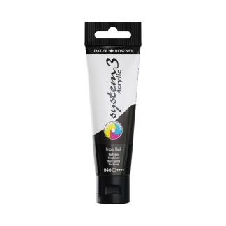 SYS 3 59ML PROCESS BLACK, Acrylic Paints