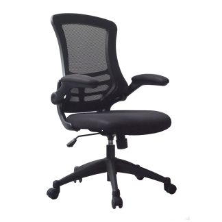 Luna Black Designer Mesh Chair, Office Chairs