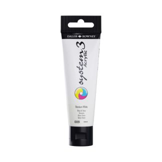 SYS 3 59ML TITANIUM WHITE, Acrylic Paints