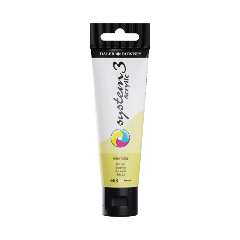 SYS 3 59ML YELLOW OCHRE, Acrylic Paints