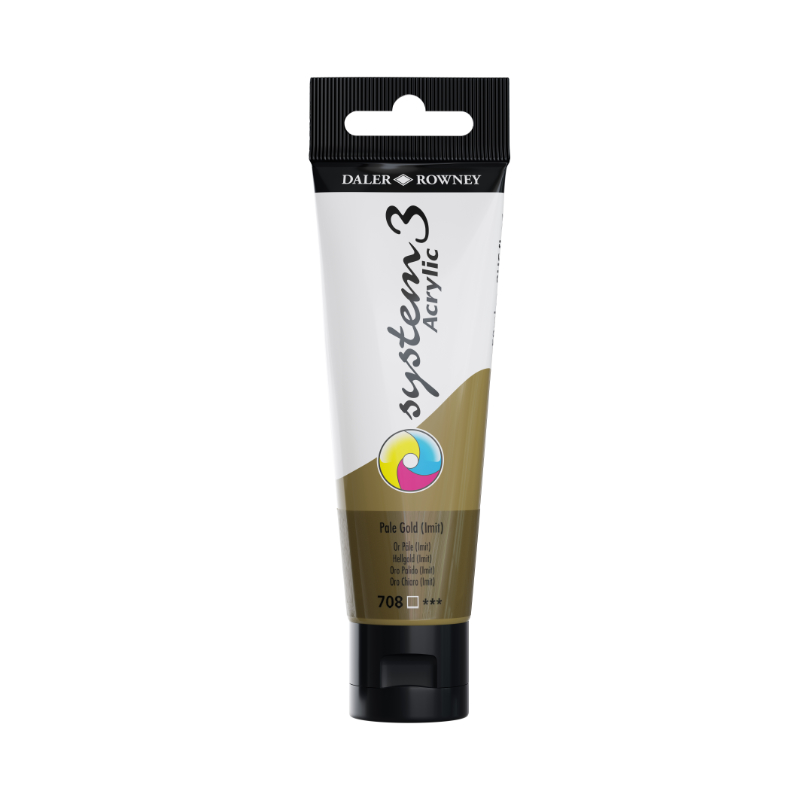 SYS 3 59ML PALE GOLD (HUE), Acrylic Paints