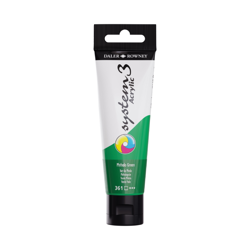 SYS 3 59ML PHTHALO GREEN, Acrylic Paints