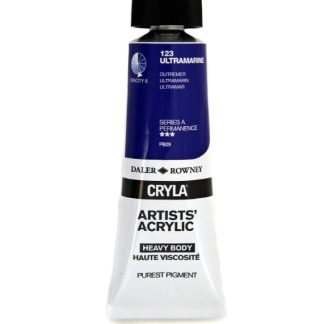 Cryla Acrylic 75ml Ultramarine, Acrylic Paints
