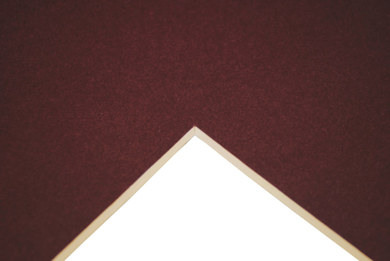 Daler Rowney Mount Board A1 Maroon, Foam & Mount Board