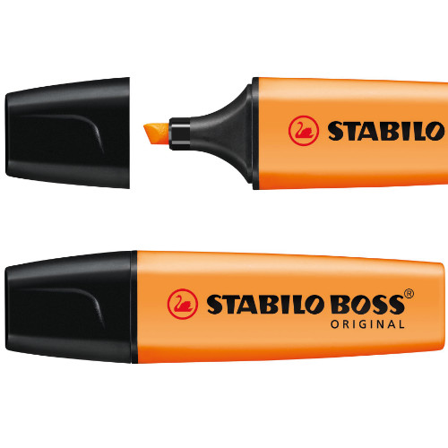 STABILO BOSS H-LIGHTER ORANGE, Highlighters