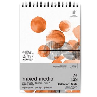 Winsor & Newton Mixed Media Pad A4 250gsm, Artist Pads