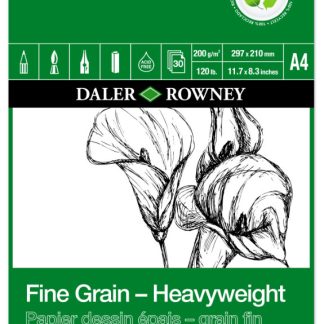 Fine Grain Eco Heavy Weight Pad A4 200g, Artist Pads