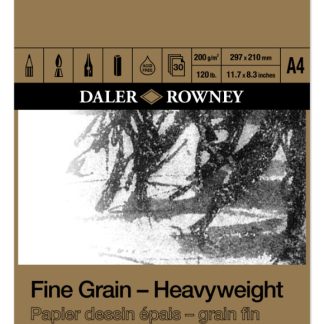 Fine Grain Heavy Weight Pad A4 200G, Artist Pads