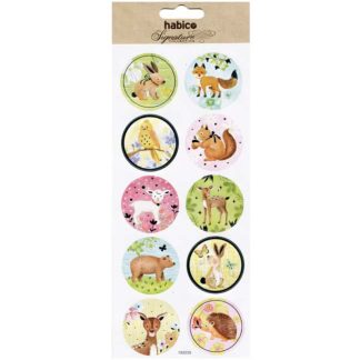 Habico Signature Foil Stickers Animals