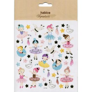 Habico Signature Foil Stickers Ballerinas