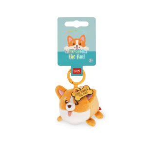 Legami Super Soft Keyring Corgi