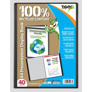 A4 DISPLAY BOOK 40 POCKET INSR, Display Books