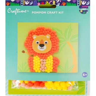Mini Pom Pom Kit Lion