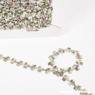 12mm Lilac Flower Trim