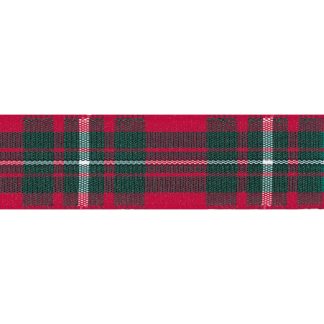 10mm Macgregor Tartan Ribbon
