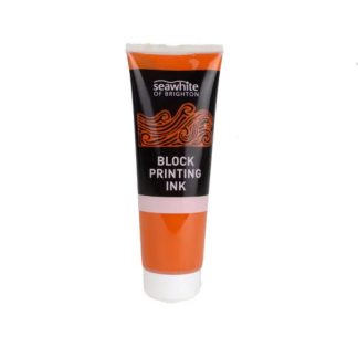 Block Printing Ink Orange 250ml