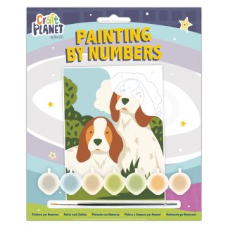 Mini Paint By Numbers Dogs