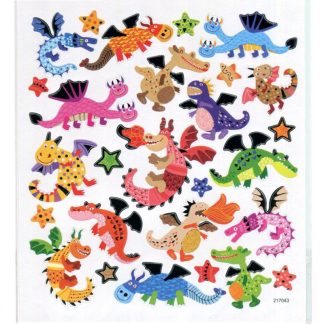 Habico Signature Foil Stickers Dragons