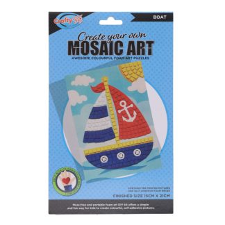 Mosaic Art Create Your Own Boat