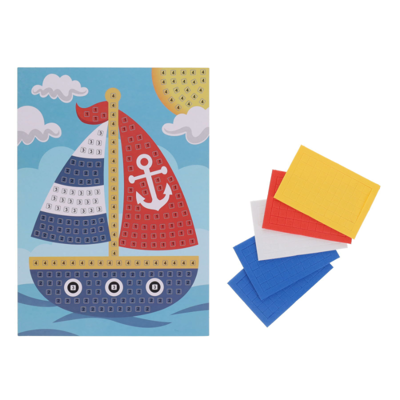 Mosaic Art Create Your Own Boat - Image 3