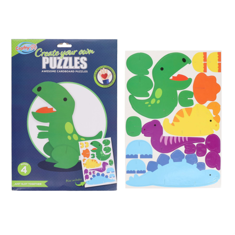 Crafty Bitz Create Dino Puzzle - Image 2