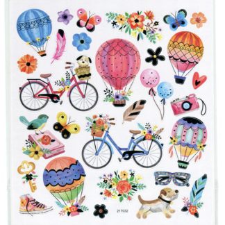 Habico Signature Foil Stickers Bikes Balloons