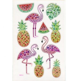 Habico Signature Crystal Stickers Flamingos